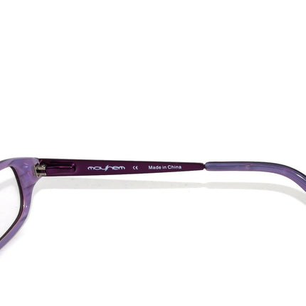 Mayhem Small Eyeglasses MHG01 Col.161 Purple Rectangular Frame null 47[]14 130