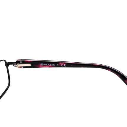 Vogue Women's Eyeglasses VO 3812-B 352 Black Rectangular Frame 53[]16 135