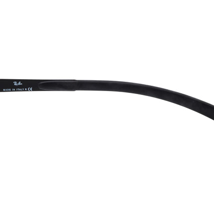 Ray-Ban Sunglasses RB 3413 002 Black Wrap Metal Italy 59 mm