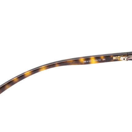 Ray-Ban Women's Sunglasses RB 4131 710 Tortoise Rectangular Italy 60 mm