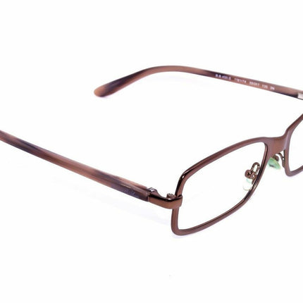 Brooks Brothers Eyeglasses BB 450-S 1161/74 Bronze Rectangular Metal Frame 55[]17 135