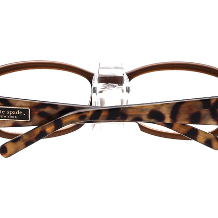 Kate Spade Women's Sunglasses DEE/S 01W0 Y6 Brown Tortoise Oval Italy 54 mm