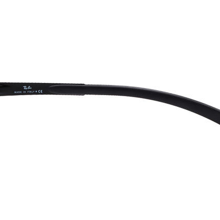 Ray-Ban Sunglasses RB 3430 002 Black Rectangular Metal Italy 59 mm