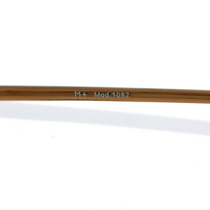M+ Eyeglasses Mod1082 Coppery Brown Oval Metal Frame 49[]17 135