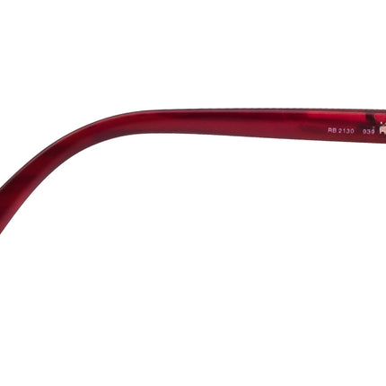 Ray-Ban Women's Sunglasses RB 2130 Rituals Pande 939 Burgundy Rectangular Italy 54 mm