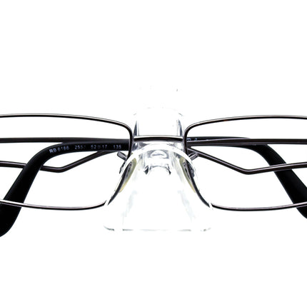 Ray-Ban Men's Eyeglasses RB 6166 2553 Gray Rectangular Metal Frame 52[]17 135