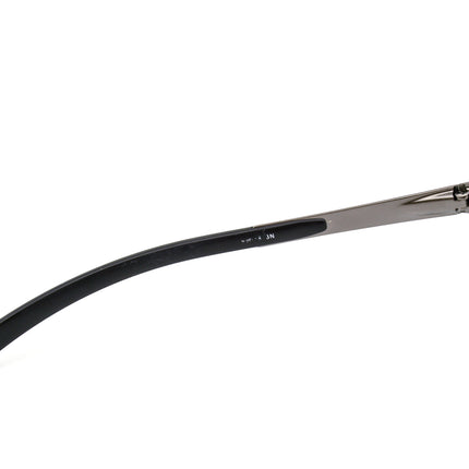 Ray-Ban Sunglasses RB 3413 004 Gunmetal & Black Rectangular 59 mm