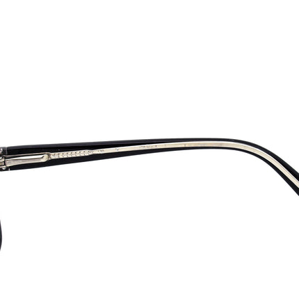 Nike Eyeglasses 5516 001 Black on Clear Rectangular Frame 46[]15 130