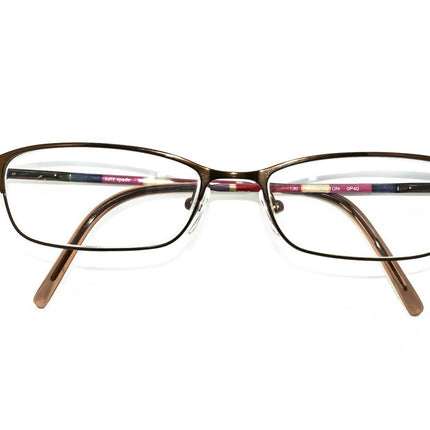 Kate Spade Women's Eyeglasses Kensington OP40 Brown Rectangular Metal Frame 51[]15 130