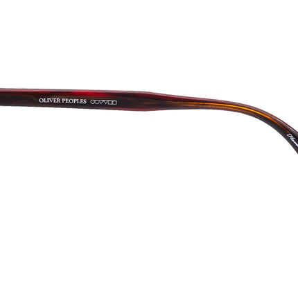 Oliver Peoples Eyeglasses OV 5224 1224 Ashton Bordeaux Brown Horn Rim Frame Italy 50[]17 140