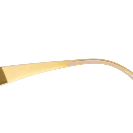 Silhouette Eyeglasses 7599 20 6051 Gold/Honey Rimless Frame Austria 54[]19 140