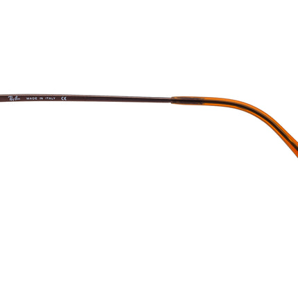 Ray-Ban Small Eyeglasses RB 5048 2144 Tortoise Rectangular Frame Italy 47[]18 135