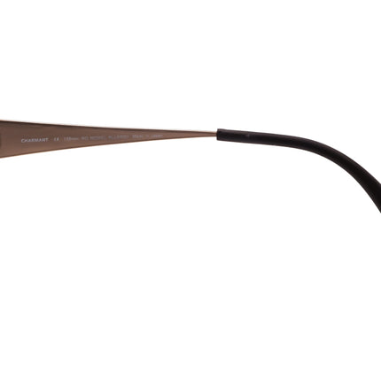 Charmant Women's Eyeglasses CH 10842 DO Pure Titanium Gold/Brown Half Rim Frame Japan 50[]18 135