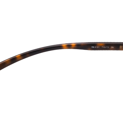 Ray-Ban Women's Sunglasses RB 4131 710 Tortoise Rectangular Italy 60 mm