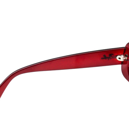 Ray-Ban Women's Sunglasses RB 4122 735/8G Red Rectangular 50 mm