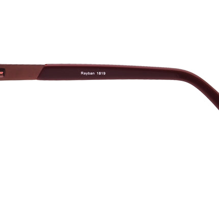 Ray-Ban Eyeglasses RX9961 1819 Burgundy Half Rim Frame 48[]17 138