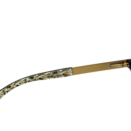 Tory Burch Women's Eyeglasses TY 2059 1265 Black/Gold Cat Eye Frame 51[]18 135