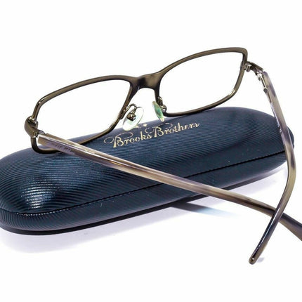 Brooks Brothers Eyeglasses BB 450-S 1161/74 Bronze Rectangular Metal Frame 55[]17 135