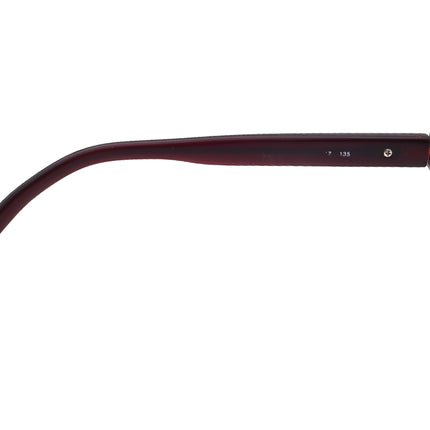 Burberry Women's Eyeglasses B 1146 1092 Burgundy Half Rim Frame Italy 50[]17 135