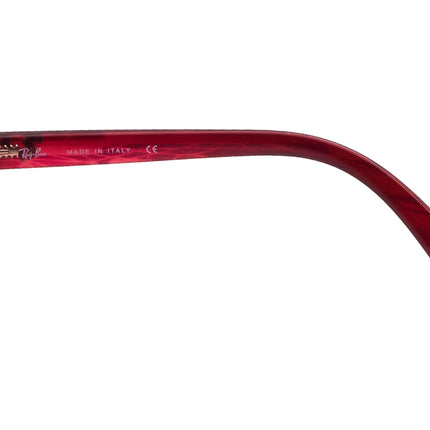 Ray-Ban Women's Sunglasses RB 2130 Rituals Pande 939 Burgundy Rectangular Italy 54 mm