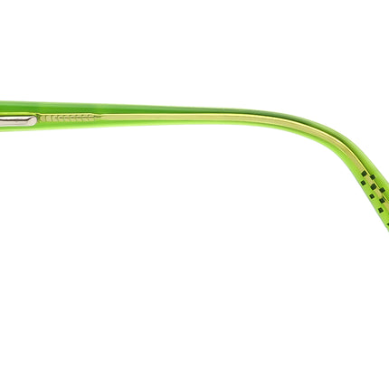 Nike Small Eyeglasses 5513 001 Black/Green Rectangular Frame 47[]16 130