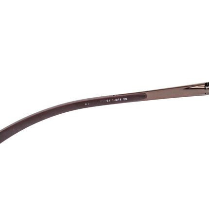 Ray-Ban Sunglasses RB 3413 014/51 Brown Rectangular Metal Italy 59 mm